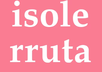 Synonym isolerruta