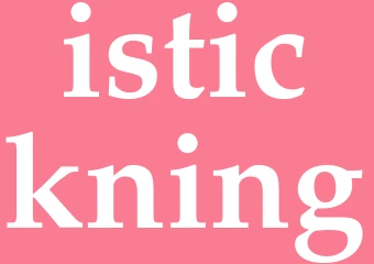 Synonym istickning