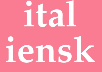 Synonym italiensk