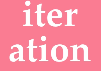 Synonym iteration