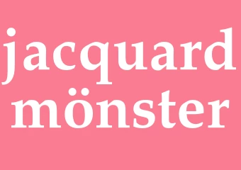 Synonym jacquardmönster
