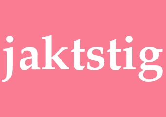 Synonym jaktstig