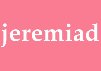 Synonym jeremiad