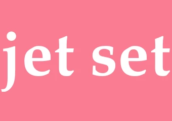 Synonym jet-set