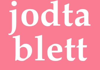 Synonym jodtablett