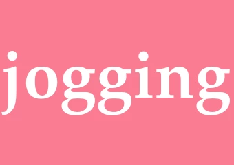 Synonym jogging
