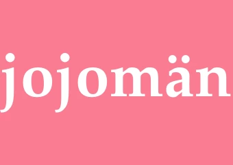 Synonym jojomän