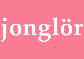 Synonym jonglör