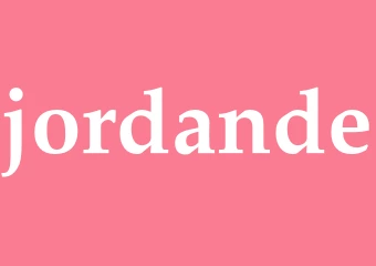 Synonym jordande