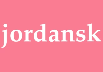 Synonym jordansk