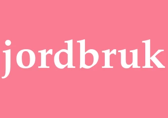 Synonym jordbruk