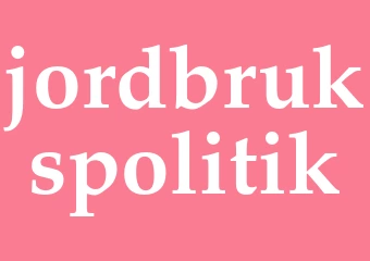 Synonym jordbrukspolitik