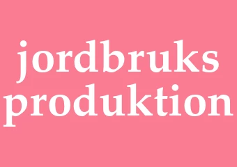 Synonym jordbruksproduktion