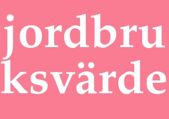 Synonym jordbruksvärde