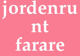 Synonym jordenrunt-farare