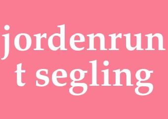 Synonym jordenrunt-segling