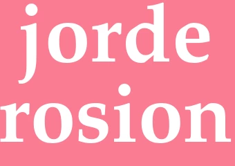 Synonym jorderosion