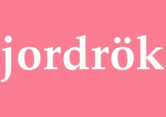 Synonym jordrök
