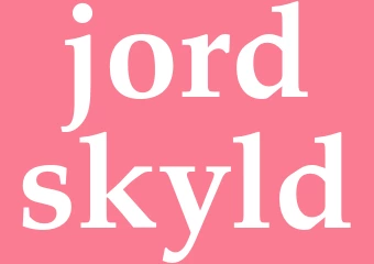 Synonym jordskyld
