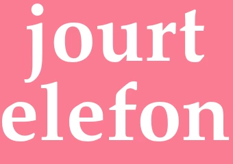 Synonym jourtelefon