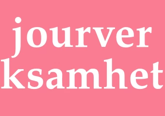 Synonym jourverksamhet