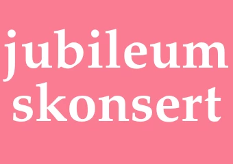 Synonym jubileumskonsert