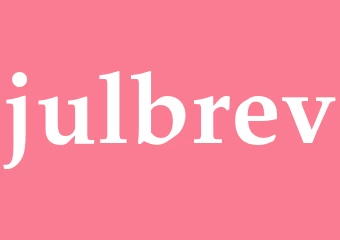 Synonym julbrev