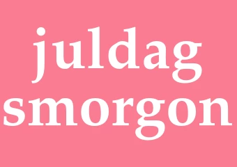 Synonym juldagsmorgon