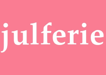 Synonym julferie