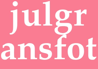 Synonym julgransfot