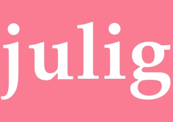 Synonym julig