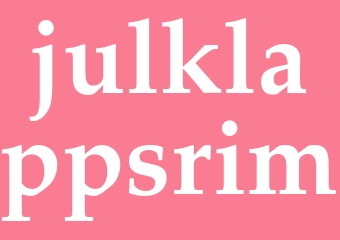 Synonym julklappsrim