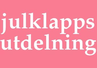 Synonym julklappsutdelning