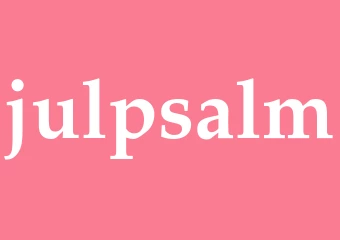 Synonym julpsalm