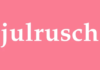 Synonym julrusch