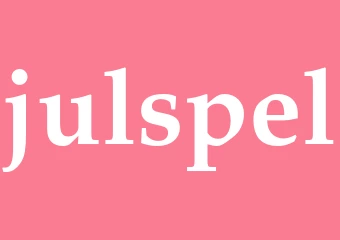 Synonym julspel