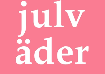 Synonym julväder