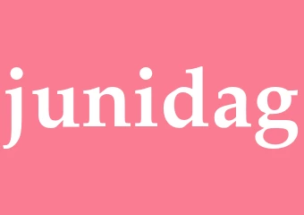 Synonym junidag
