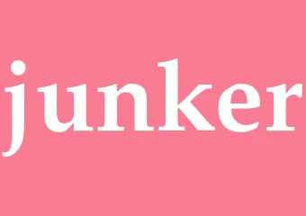 Synonym junker