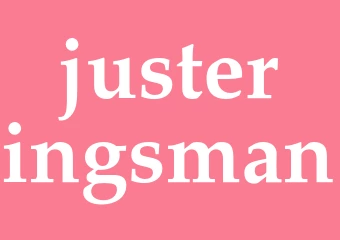 Synonym justeringsman