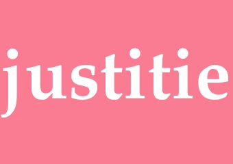 Synonym justitie