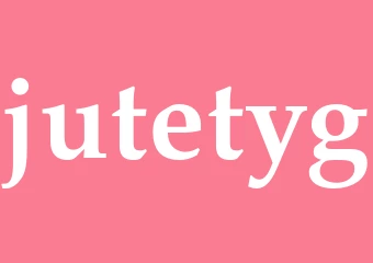 Synonym jutetyg