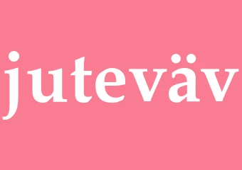 Synonym juteväv