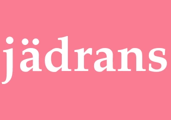 Synonym jädrans