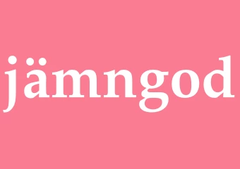 Synonym jämngod
