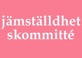 Synonym jämställdhetskommitté