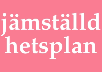 Synonym jämställdhetsplan