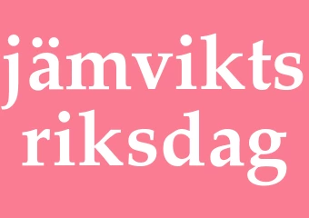 Synonym jämviktsriksdag
