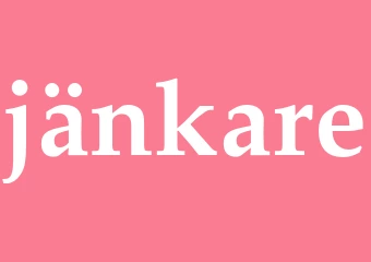 Synonym jänkare