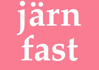 Synonym järnfast